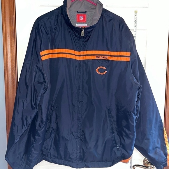 NFL-Chicago Bears-XL-Embroidered, full zip, windbreaker/jacket. - Picture 1 of 14